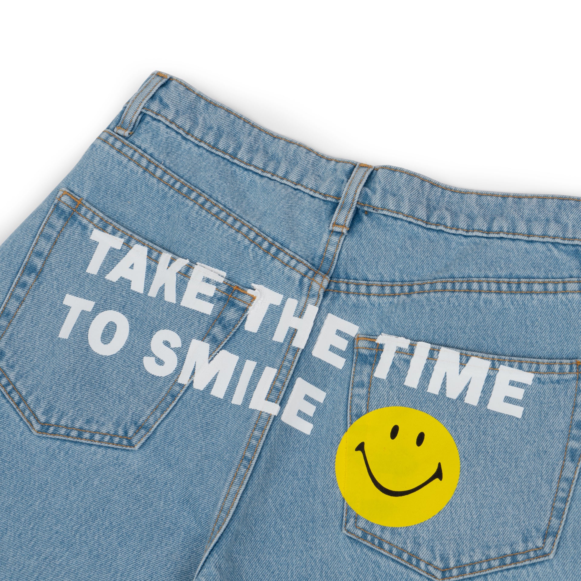 LIGHT BLUE DENIM PANTS