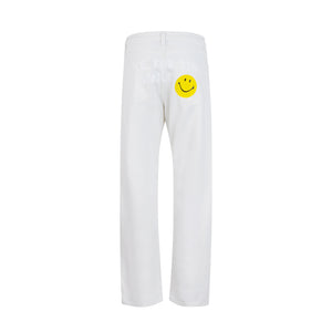 WHITE DENIM PANTS