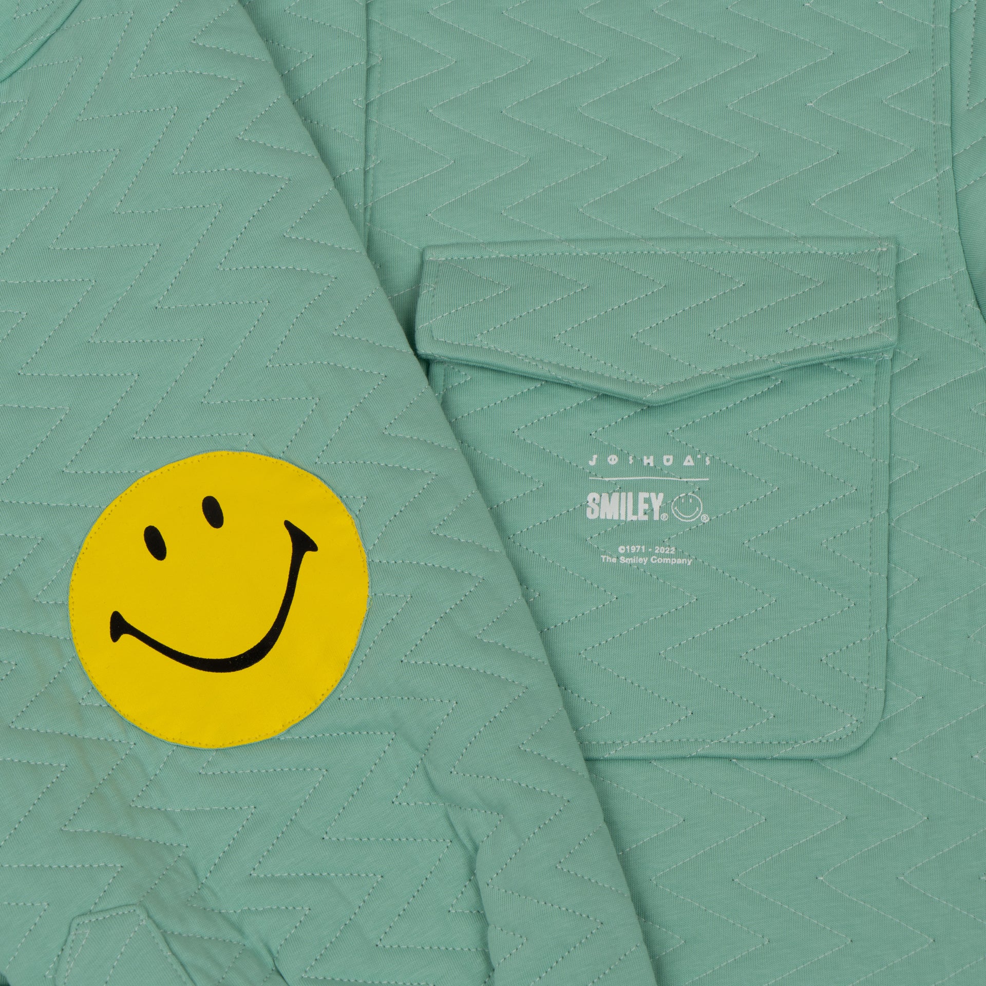 MINT QUILTED OVERSHIRT