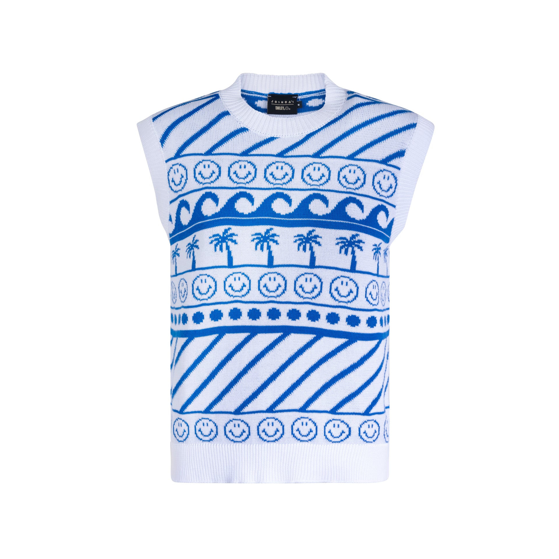 BLUE WAVES VEST