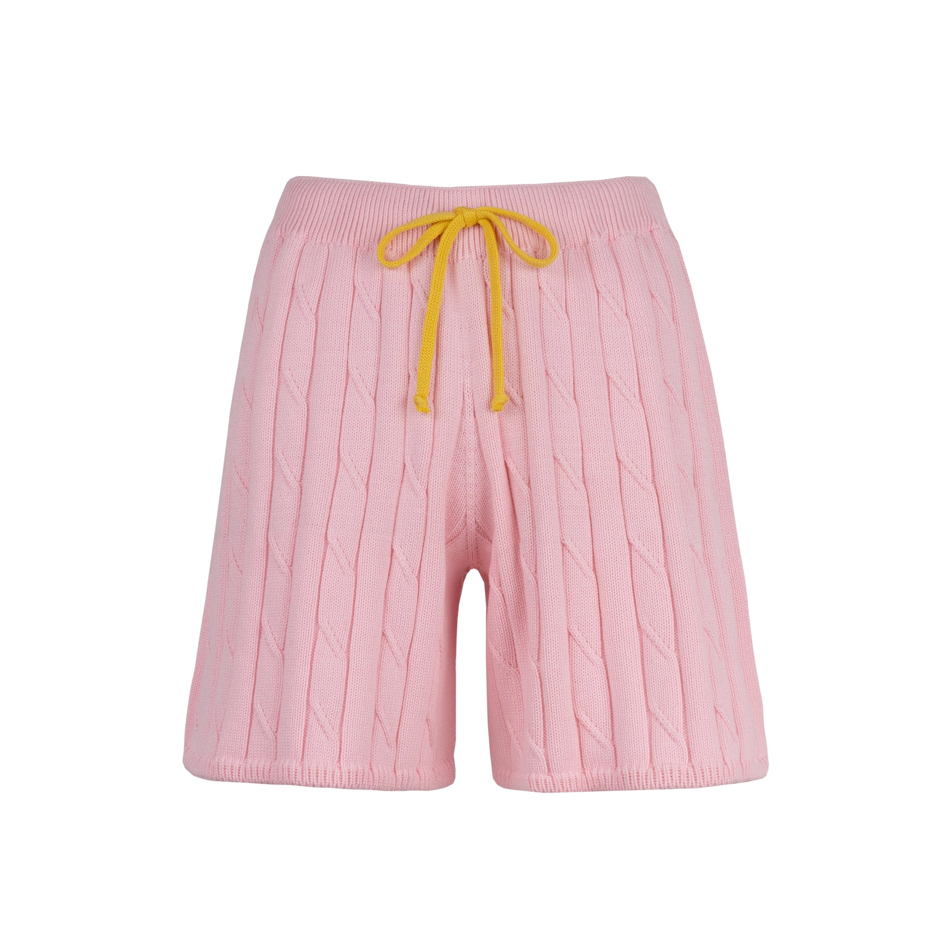 PINK CABLE SHORTS