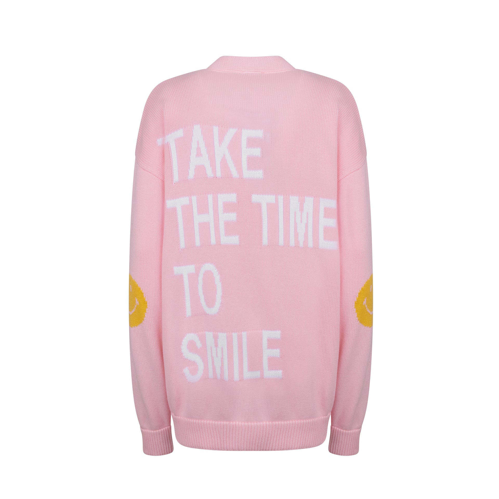 PINK SMILE CARDIGAN