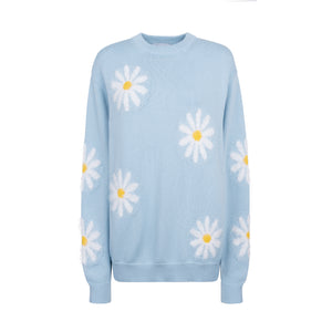 BLUE SKY ALLOVER DAISY CREW