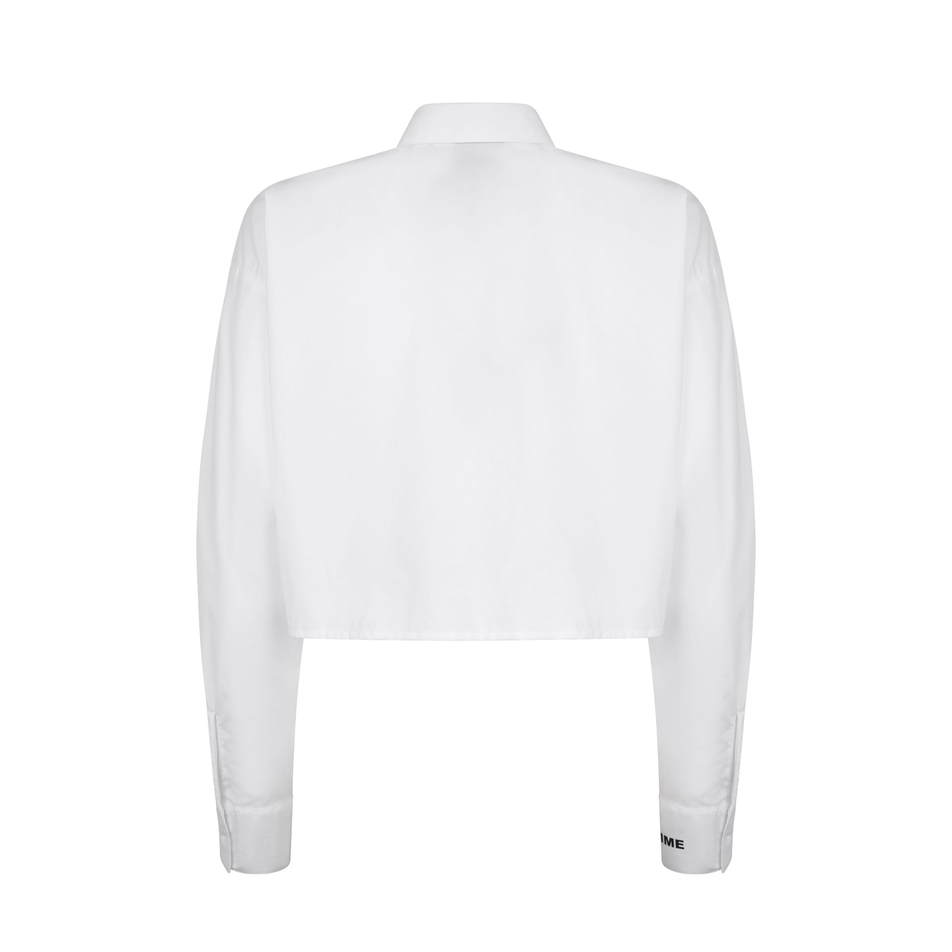 WHITE CROP SHIRT