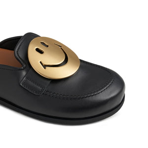 BLACK GOLD SMILE MULE