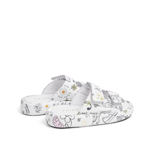 ALLOVER DAISY PRINT SLIDE