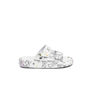 ALLOVER DAISY PRINT SLIDE
